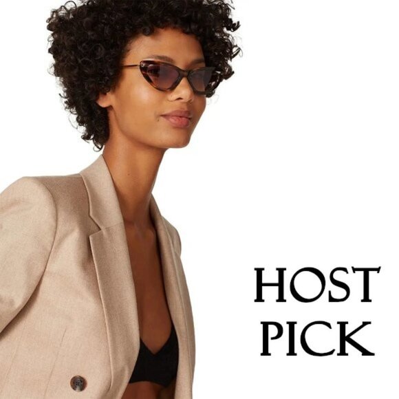 NWT Derek Lam tortoise shell cat eye sunglasses - Picture 2 of 12